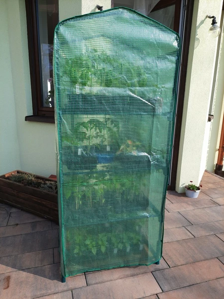 Mini-växthus 0,69 x 0,49 x 1,6 m Garden Point