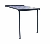 Altantak i aluminium Sierra Palram - Canopia 2,3 x 2,3 m grå