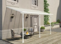 Altantak i aluminium Sierra Palram - Canopia 2,3 x 4,6 m vitt