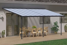 Altantak i aluminium Sierra Palram - Canopia 3 x 6,1 m grå