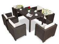 Colorado Fiesta brun Bica technorattan set