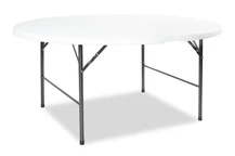 Hopfällbart runt cateringbord 160 cm