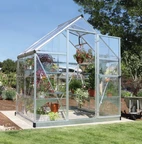 Kompakt växthus av polykarbonat Harmony Silver 1,85 x 1,26 m Palram - Canopia