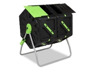 Roterande komposter Dual 2x70l