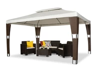 Trädgårdspaviljong i konstrotting Corsica 3 x 4 m Garden Point