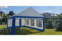 Vitt Bavaria 4x6m Garden Point partytält