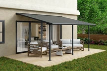 Altantak i aluminium Sierra Palram – Canopia 3 x 4,25 m antracit Heat Block antracit