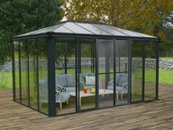 Exklusivt lusthus i aluminium Ledro Palram – Canopia 3 x 4,3 m