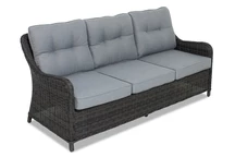 Garden Point antracit technorattan dubbelsoffa Toledo