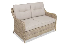 Garden Point beige technorattan dubbelsoffa Toledo