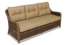 Garden Point brun technorattan bord Toledo