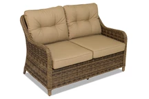 Garden Point brun technorattan bord Toledo