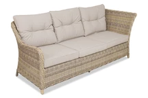 Garden Point technorattansoffa med två armstöd Toledo beige