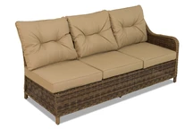 Garden Point brun technorattan bord Toledo