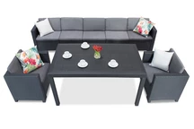Technorattan set Colorado Fiesta Max 7 antracit Bica
