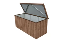 Trädgårdslåda Compact Box 770l brun