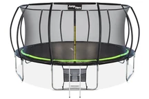 496 cm trädgårdstrampolin med nät Jump Hero 16FT