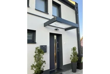 Entrétak i aluminium Sophia 1,6 m Palram - Canopia antracitgrått