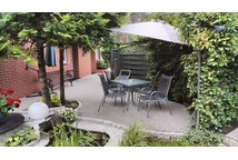 Neapel trädgårdsparaply ∅3m Garden Point grå