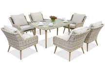 Bilbao Premium 6 Garden Point trädgårdsmöbler sand