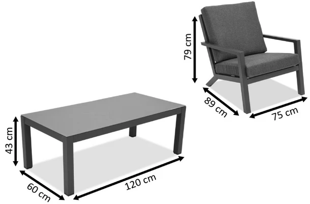 Wymiary produktu Braga Terrace Garden Point antracit trädgårdsmöbler - 0x0x0 Wymiary produktu Braga Terrace Garden Point antracit trädgårdsmöbler - 0x0x0