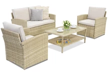 Monaco Coffee 4 Garden Point trädgårdsmöbler beige