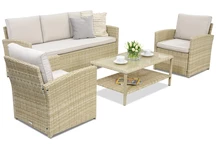 Monaco Coffee 5 Garden Point trädgårdsmöbler beige