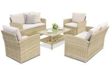 Monaco Coffee 6 Garden Point trädgårdsmöbler beige