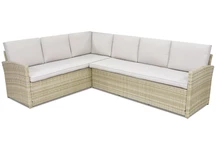 Monaco Garden Point technorattan hörn beige