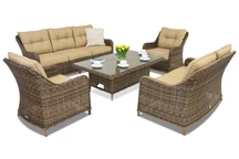 Toledo Apetito 7 Lift Trädgårdspunkt technorattan trädgårdsmöbler brun