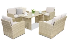 Trädgårdsmöbler Monaco Apetito 6 Garden Point beige