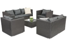 Trädgårdsmöbler i Technorattan Roma Coffee 7 Garden Point