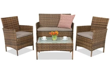 Trädgårdsmöbler i konstrotting Calabria Premium Garden Point brun