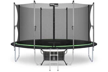 Trädgårdstrampolin med innernät 427cm Jump Hero 14FT