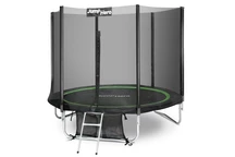 Trädgårdstrampolin med utomhusnät 244cm Jump Hero 8FT