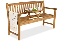 Jolo Garden Point bänk med bord i akaciaträ
