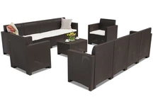 Möbler i konstrotting Nebraska Coffee Max 10 brun Bica