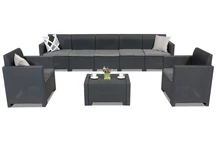 Nebraska Coffee möbelgrupp i technorattan