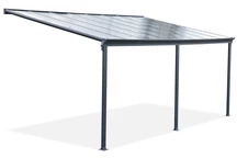 Altantak i aluminium San Diego 4,9 x 2,9 CoverTech antracit