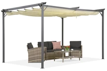 Beige pergola La Palma 3x4 Garden Point
