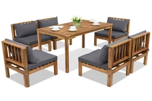Trädgårdsmöbler Brunei Premium 6 Garden Point akacia