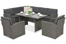 Trädgårdsmöbler Monaco Comida 7 Garden Point antracit