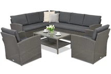 Trädgårdsmöbler Monaco Corner 7 Garden Point antracit