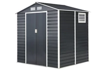 Verktygshus i metall Malmo 2,1 x 1,9 m Store Boss antracit