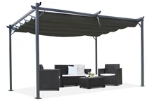 Grå La Palma 3x4 Garden Point terrass pergola
