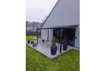 Nevada terrasstak av polykarbonat 3,05 x 4,36 m CoverTech antracit