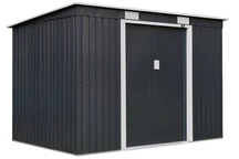 Redskapsbod i metall Oklahoma 2,6 x 1,8 m Store Boss antracit
