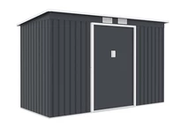 Redskapsbod i metall Oklahoma 2,7 x 1,3 m Store Boss antracit