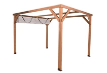 Träterrass pergola Aruba 3 x 3,7 m Garden Point