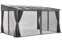 Altantak i aluminium 3 x 4 m Tarragona Premium Garden Point antracit